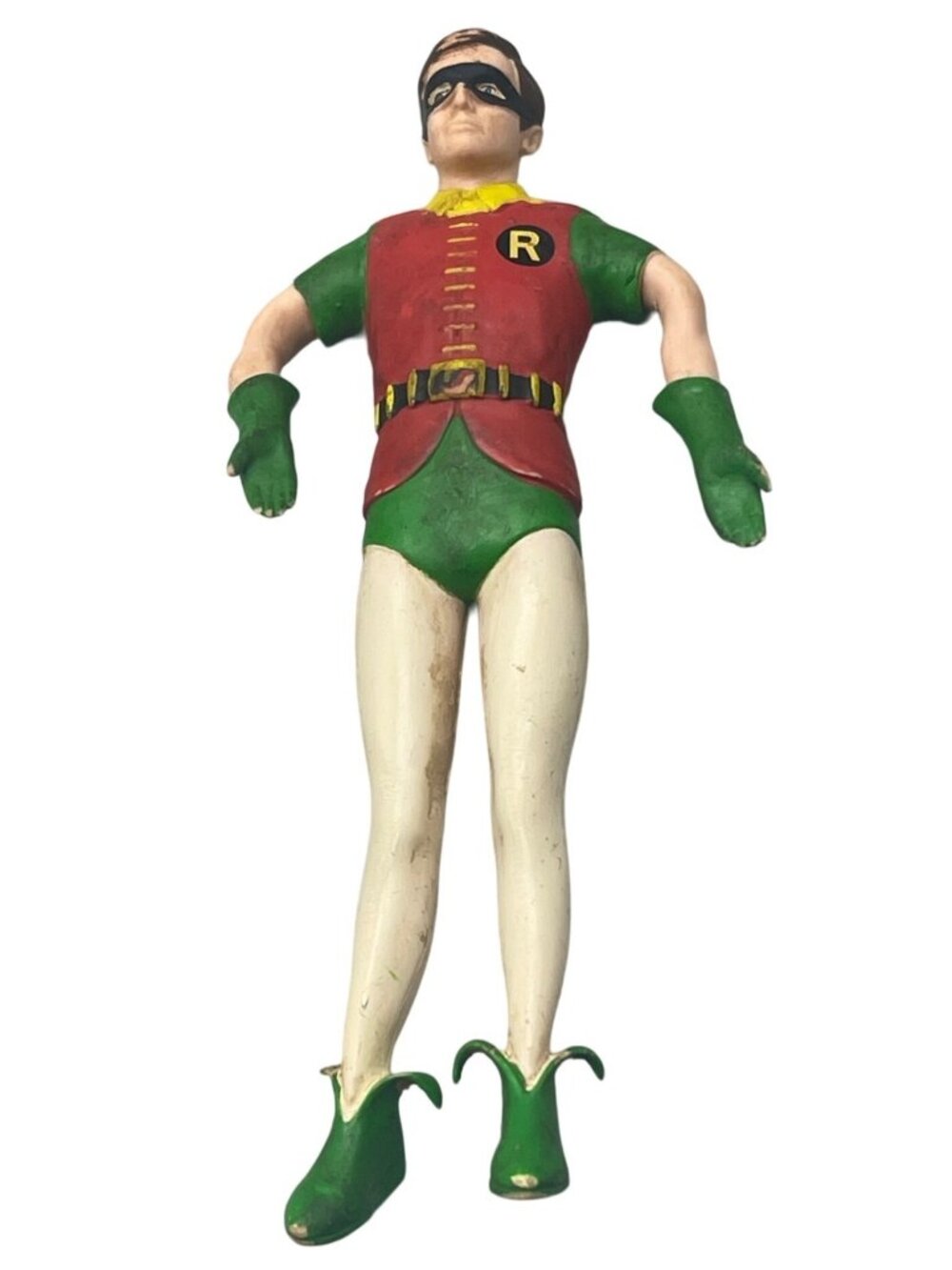 NJ Croce DC Comics Classic TV ROBIN Bendies Bendable Action Figure No cape READ